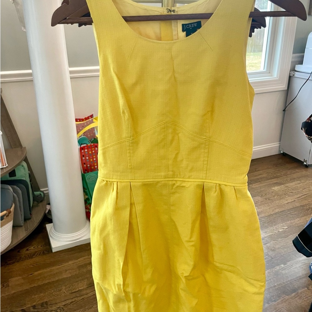 J. Crew Yellow Women's Dress